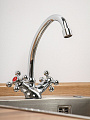 Смеситель для кухни, Frap, с кран-буксой, хром, F4119-2 - фото 2