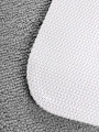 Набор ковриков для ванной и туалета, 2 шт, 0.5х0.8, 0.4х0.5 м, полиэстер, серый, Silvano, Контур, Y4-11489 - фото 4