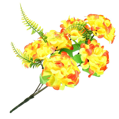 Цветок искусственный декоративный пасхальный, Бульдонеж, 35 см, в ассортименте, FE072
