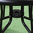 Мебель садовая Green Days, Эльза, черная, стол, 90х90х70 см, 4 стула, 80 кг, YTCT019-grey-blk - фото 7