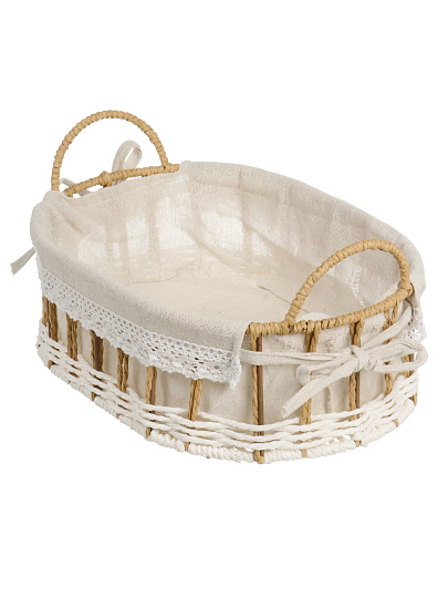 Корзина плетеная, овал , 31*21*10 см, Y4-9662