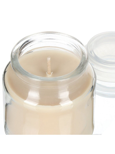 Свеча ароматизированная, 10х7 см, в баночке, Bartek Candles, Зефир, 130 гр