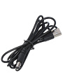 Фонарь декоративный 45х18х56 см, на ножках, USB шнур, АА 3шт, пластик, стекло, черный, Камин, M120010 - фото 8