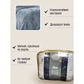 Плед 1.5-спальный, 150х200 см, велсофт жаккард, 100% полиэстер, Cleo, Бамбук Неон Динозавры, синий, 150/022-PBN - фото 6