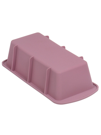 Форма для запекания силикон, 9.1х19.4х5.9 см, прямоугольная, Хорс, Plum, Буханка-2, П-01-54-01-(205)