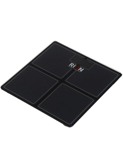 Весы напольные электронные, Rion, Baobo-1, стекло, до 180 кг, LCD-дисплей, черные