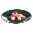 Тарелка десертная, стекло, 18 см, круглая, Zoe black, Luminarc, V0120 - фото 4