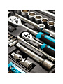 Набор слесарных инструментов Bartex, 1/2&amp;quot;, 1/4&amp;quot;, 6-гранный, сталь, кейс, 82 предмета - фото 11