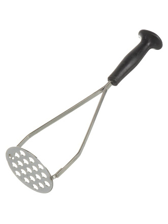 Картофелемялка кулинарная, нержавеющая сталь, 25 см, навеска, Добросталь/Нытва, Н8, навеска