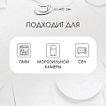 Сервиз столовый стекло, 30 предметов, на 6 персон, Basilico, 62076, дымчатый - фото 8