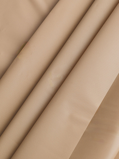 Штора для ванн 180х180 см, PEVA, Бежевый матовый, с кольцами, Y4-11181