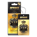 Ароматизатор в машину подвесной, сухой, Areon, &amp;quot;VIP&amp;quot; - Black King, 704-VIP-02