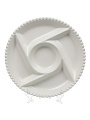 Менажница фарфор, 26.5х3 см, 5 секций, круглая, Lefard, Pearl, 761-096 - фото 2