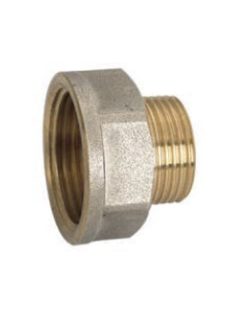 Переходник 1/2''х3/4'', ш-г, латунь, Frap