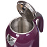 Чайник электрический Eurostek, EEK-1703S, фиолетовый, 1.7 л, 1800 Вт, скрытый нагревательный элемент, двойная стенка, пластик - фото 3