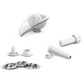 Мясорубка электрическая Bosch, MFW 3630I, 1600 Вт, реверс, 1.9 кг/мин, 6 насадок, соковыжималка цитрус-пресс - фото 11