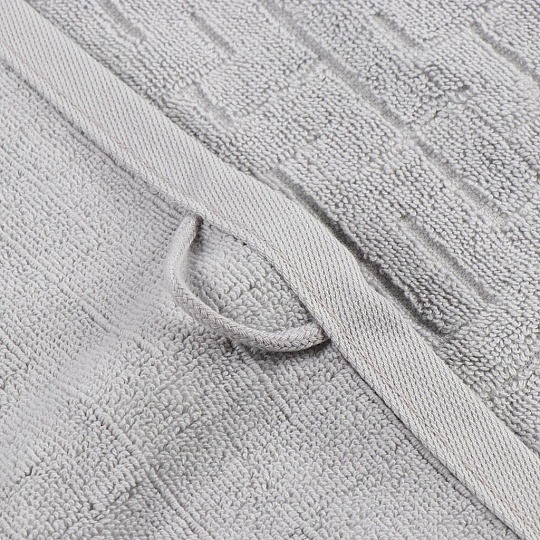 Полотенце банное 50х90 см, 100% хлопок, 540 г/м2, Dobby Mdm, Anilsan, светло-серое, Турция, 10805090