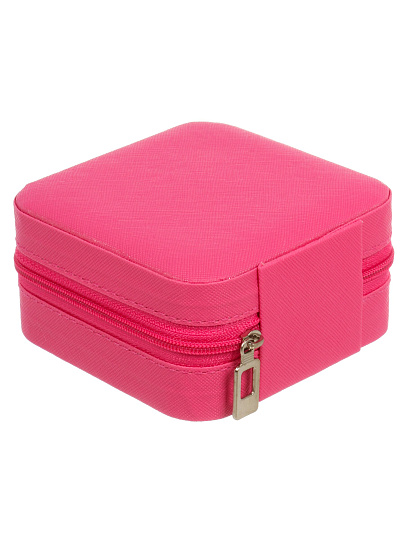 Шкатулка для украшений, фланель, 9.5х9.5х4.5 см, A320052