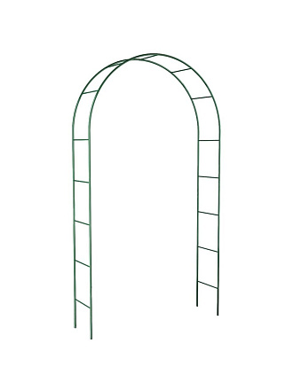 Арка садовая для растений, металл, 120х240 см, разборная, Лесенка