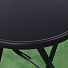 Мебель садовая Green Days, черная, стол, 60х60х70 см, 2 стула, 120 кг, YTCT002B - фото 11