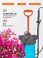 Опрыскиватель садовый Жук, 5 л, ранцевый, телескопическая штанга, 650-970 мм, Garden, 8869-00 - фото 3