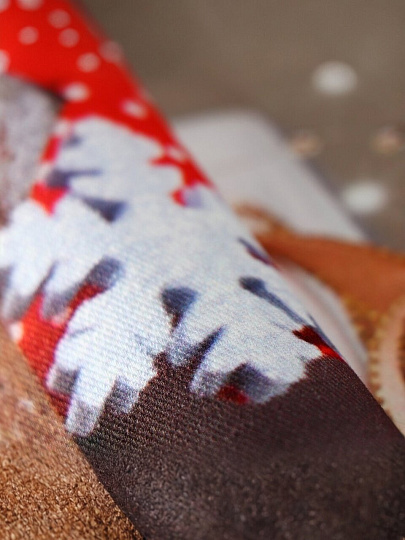 Скатерть 145х180 см, 100% хлопок, Праздничный стол Новогодние подарки, AI-1504040