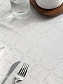 Скатерть Silvano, Жемчуг, 1.37х1.8 м, ПВХ на тканевой основе, ZG-6110A - фото 2