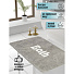 Коврик для ванной, 0.5х0.8 м, микрофибра, светло-серый, T2022-451, надписи - фото 4