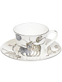 Набор чайный фарфор, 15 предметов, на 6 персон, 200 мл, белый, Lefard, Котики, 264-295, подарочная упаковка - фото 2