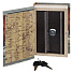 Шкатулка-сейф декоративная МДФ, 17х11х5 см, дверца из черного металла, Дамский будуар, 39518 - фото 2