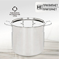 Котел нержавеющая сталь, 40 л, 40х35 см, клепаные ручки, Катунь, Общепит, КТ-ОБ-40 В - фото 7