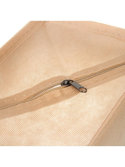 Кофр для хранения, спанбонд, с молнией, твердые стенки, 6 шт, в ассортименте, М-222-13198