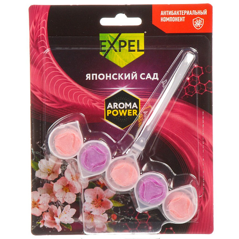 Подвеска для унитаза Expel, Японский сад, 50 г