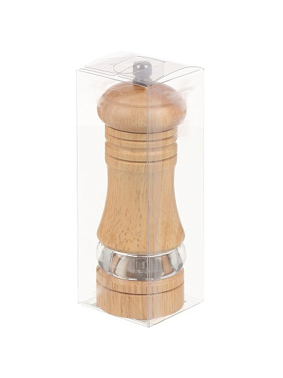 Мельница для специй дерево, металл, 13.5 см, светлое дерево, Y4-8013