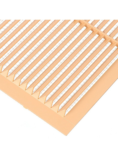 Решетка вентиляционная ABS пластик, 300х300 мм, с сеткой, бежевая, Event, 3030С