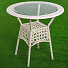 Мебель садовая Green Days, белая, стол, 70х70 см, 4 стула, 150 кг, HYB104 - фото 4