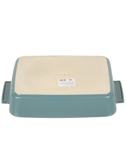 Форма для запекания керамика, 38х26х6.5 см, 2.5 л, прямоугольная, Серая дымка, B010866