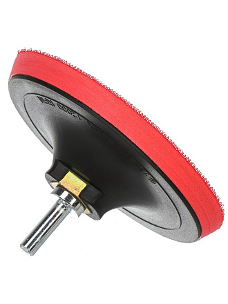 Круг шлифовальный для дрели и УШМ, Bartex, диаметр 125 мм, на липучке