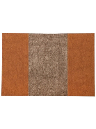 Салфетка декоративная 45х30 см, прямоугольная, коричневая, Patchwork, DMP13