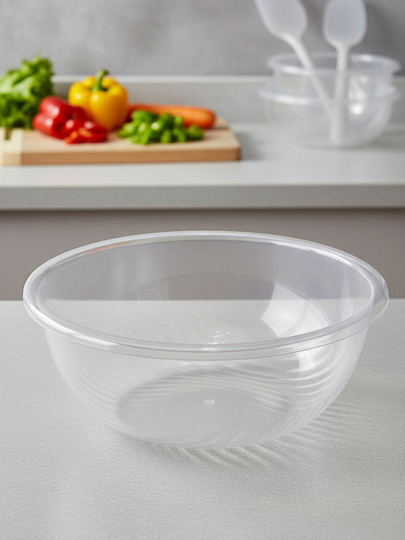 Миска пластик, круглая, 36 см, Y4-11646