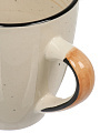 Кружка керамика, 400 мл, Фьюжен Миели, Elrington, 225-27029, бежевая - фото 5