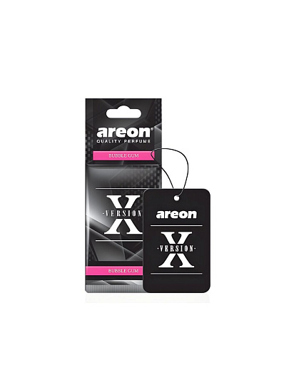 Ароматизатор в машину подвесной, сухой, Areon, X-Version Бабл Гам, 704-AXV-014