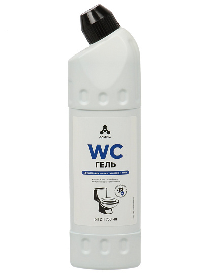 Чистящее средство для ванной и туалета, Альянс, Солевая эссенция, гель, 750 мл