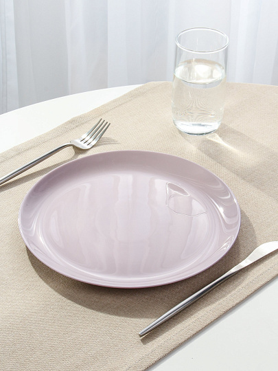 Тарелка обеденная, стекло, 25 см, круглая, Diwali Parma, Luminarc, X3588