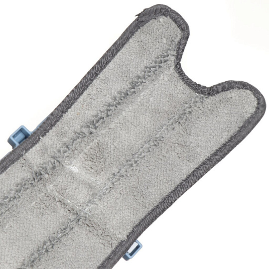 Набор для уборки ведро с отжимом, плоская швабра, серо-голубой, Bossclean, SR-T7