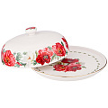 Блюдо круглое с крышкой &amp;quot;маки&amp;quot; 23 см., 104-777 - фото 3
