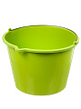 Ведро пластик, 16 л, цветное, строительное, со сливом, вс16ац - фото 3