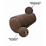 Подушка декоративная, 18х39 см, 100% полиэстер, шоколадная, 5227000 - фото 2