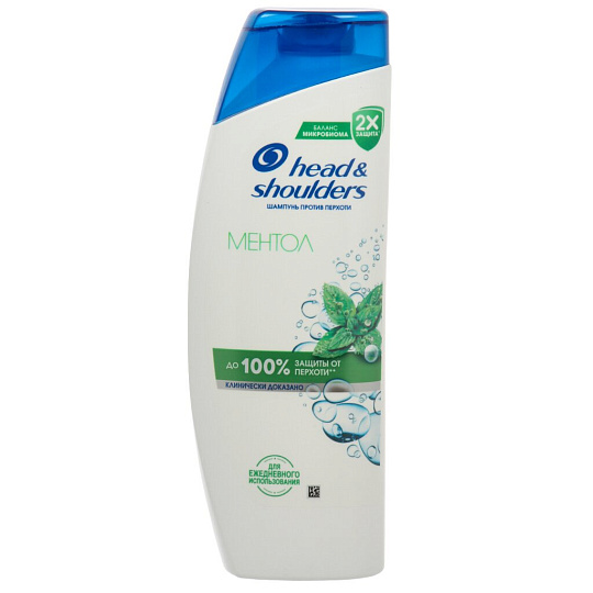 Шампунь Head &amp; Shoulders, Ментол, против перхоти, 360 мл