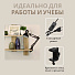 Светильник настольный на струбцине, E27, черный, абажур черный, Lofter, SPE 16941-01-167 - фото 9